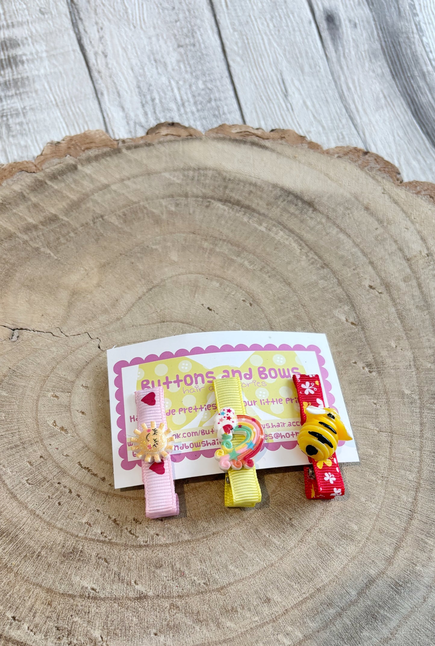 š Cute Character Hair Clip Set ā Set of 3 š