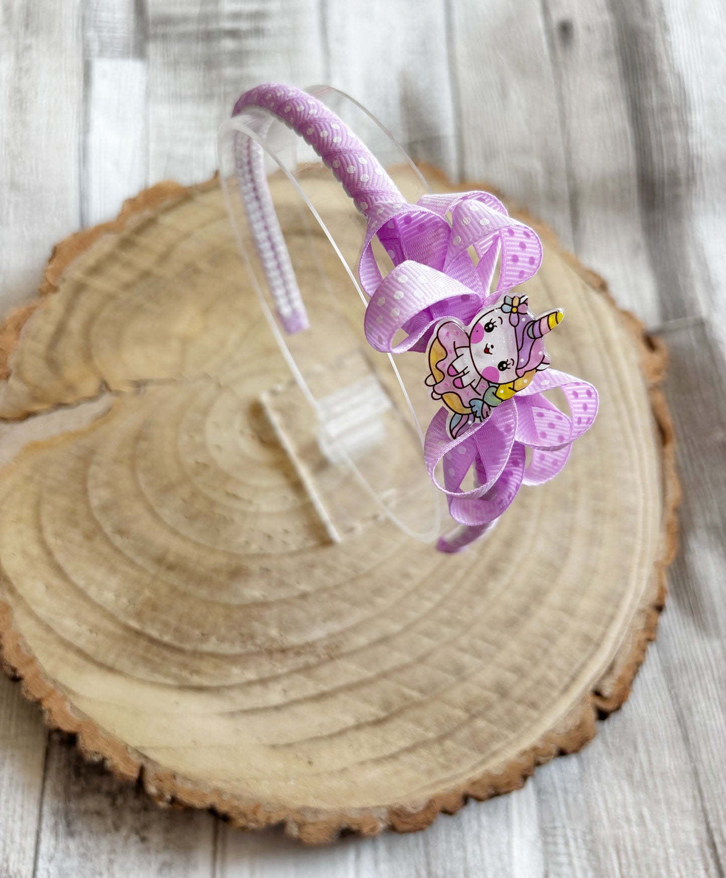 Cute Unicorn Headband 🦄💜✨