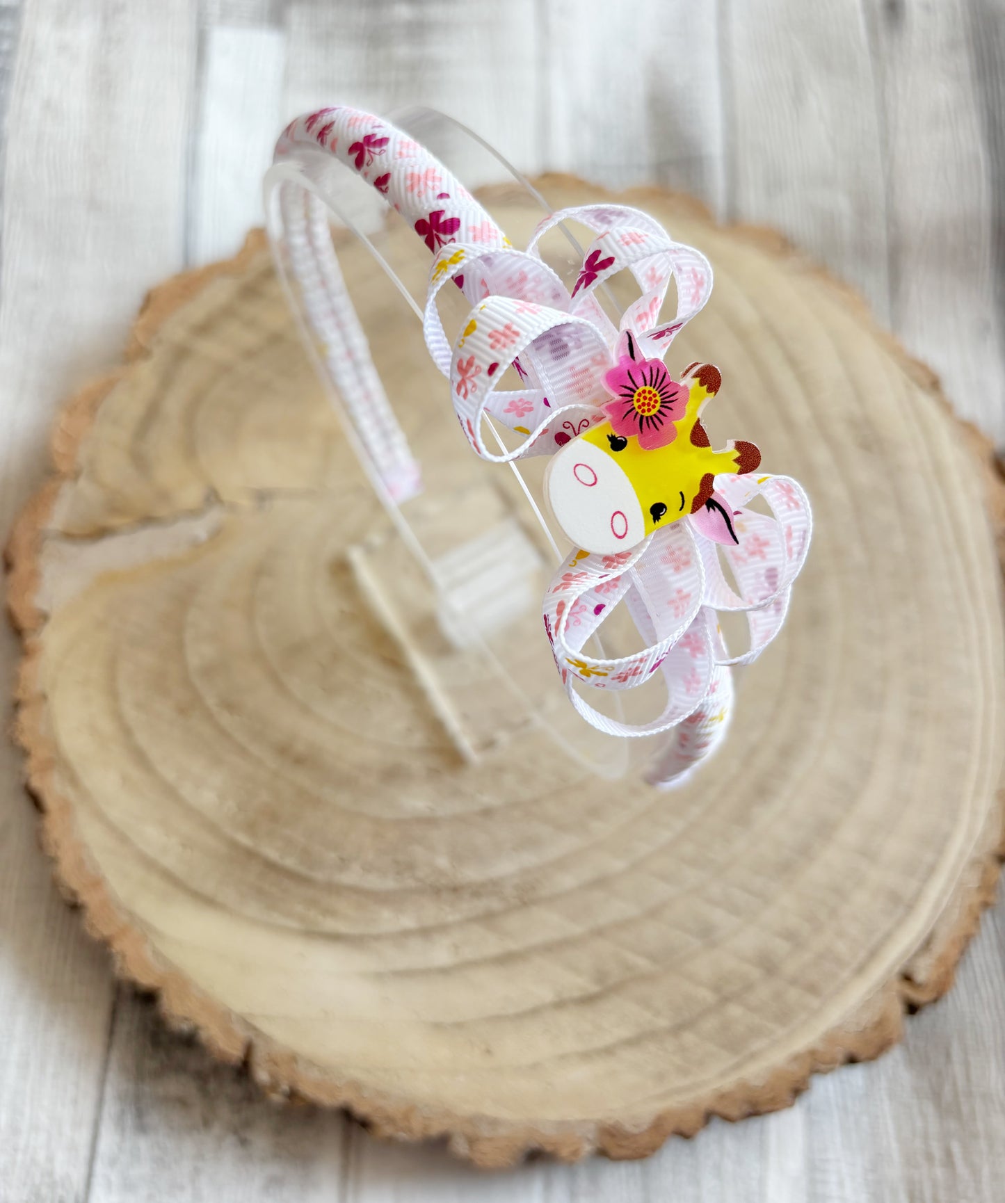 Cute Giraffe Headband 🦒🌸💖