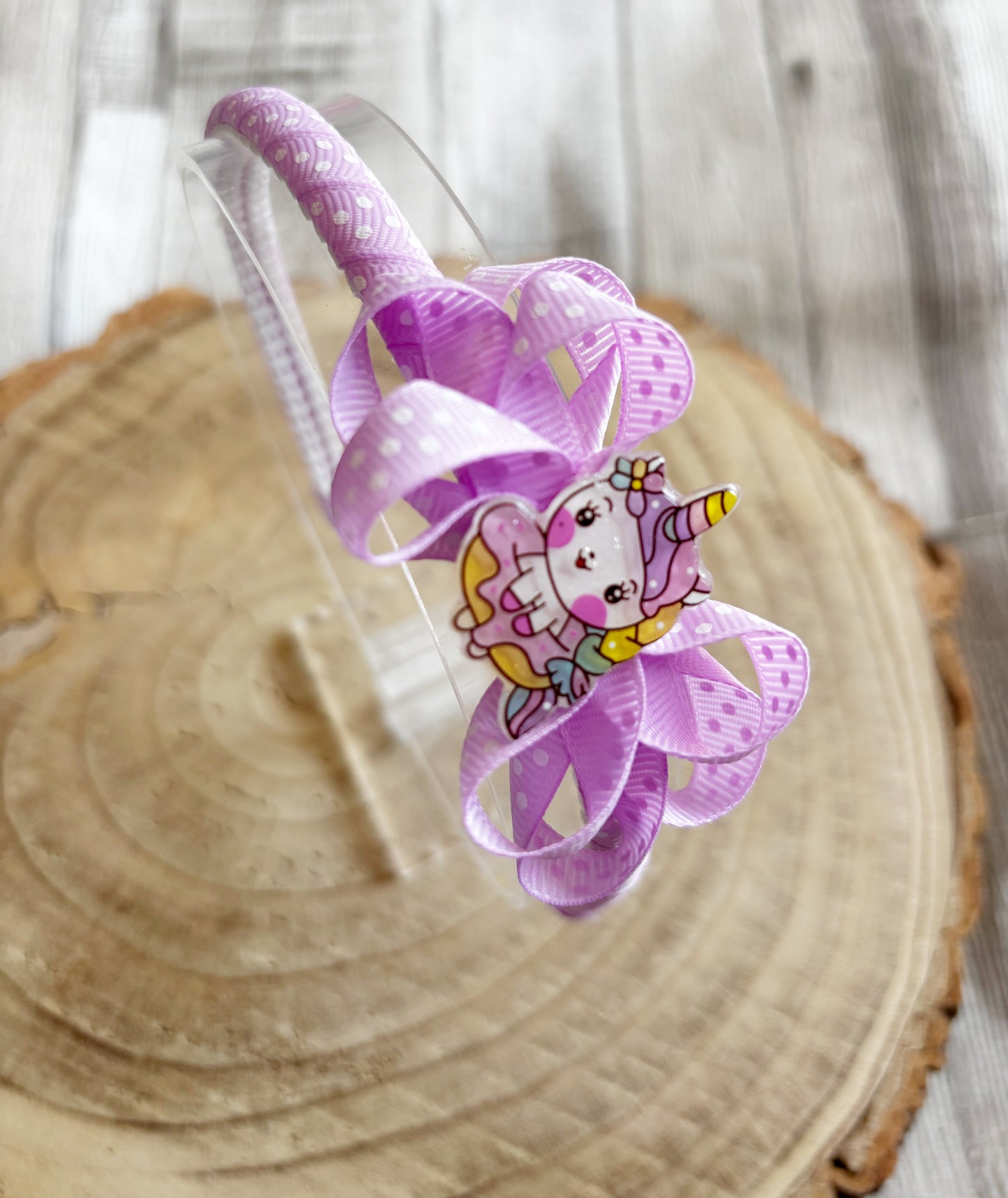 Cute Unicorn Headband 🦄💜✨