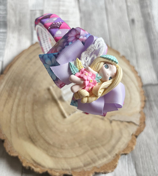 Woodland Fairy Boutique Headband 🧚‍♀️🌸💜