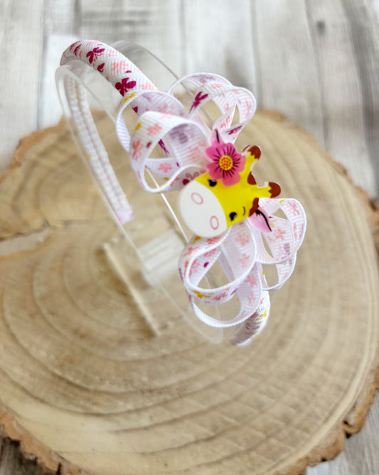Cute Giraffe Headband 🦒🌸💖