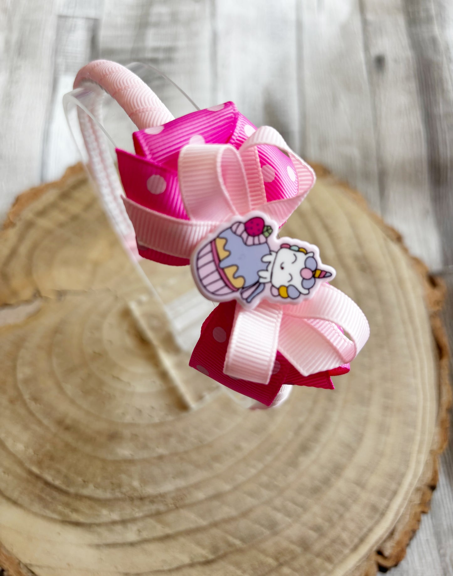 Sweet Unicorn Cupcake Headband 🧁🦄💖