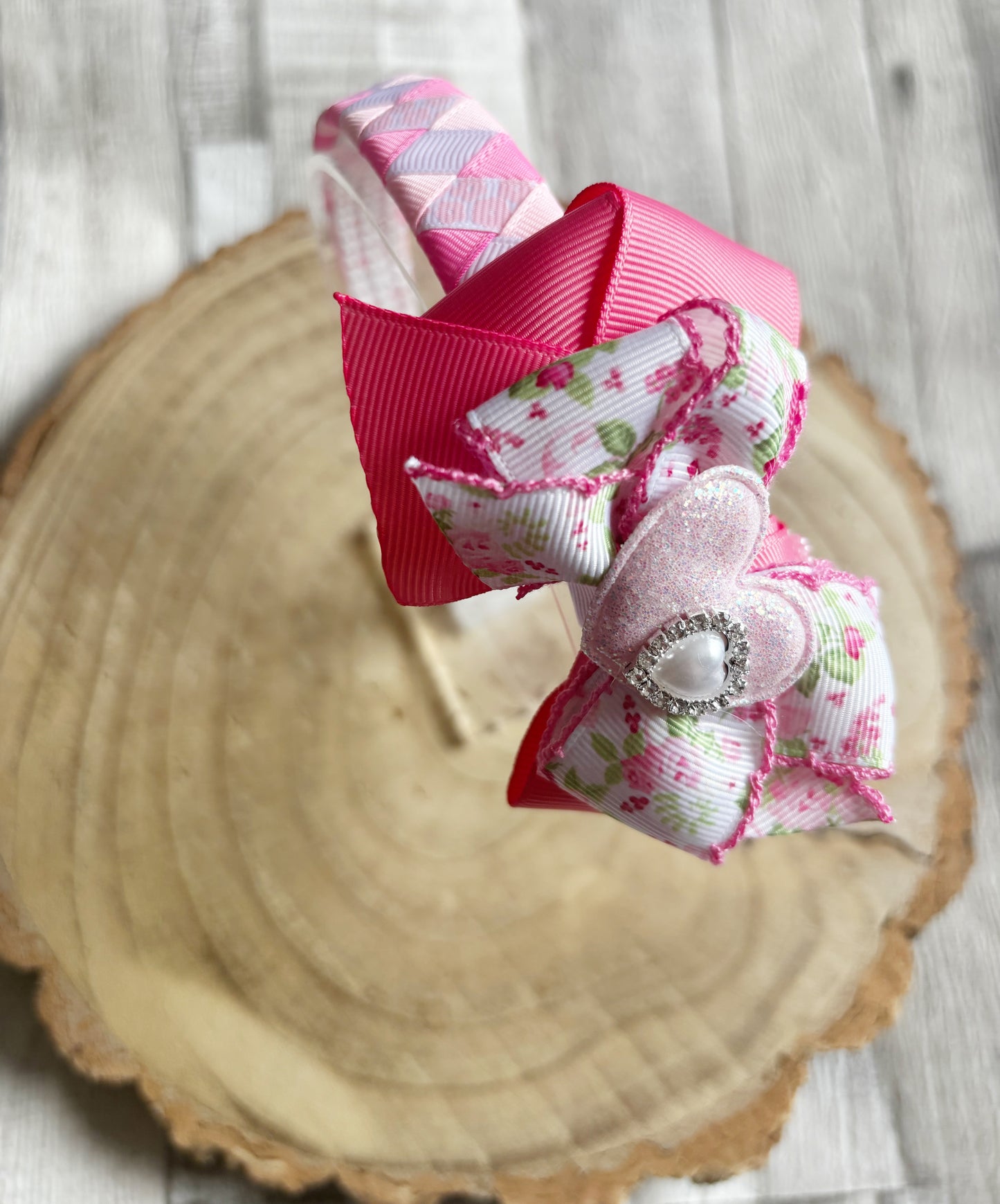 Sweetheart Floral Boutique Headband 💖🌸✨