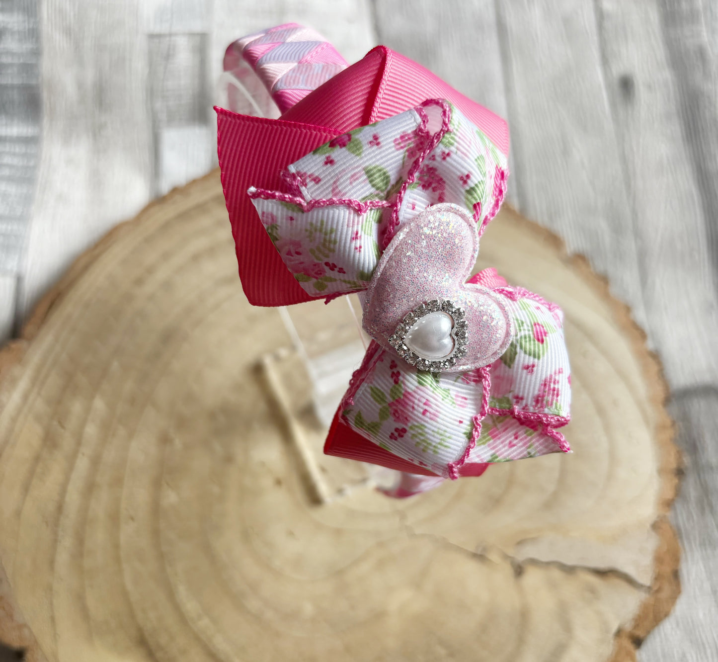 Sweetheart Floral Boutique Headband 💖🌸✨